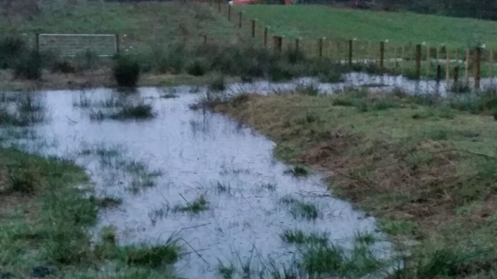 That's where we were originally wanting to continue the bridge next week - not any more, too wet to get there
