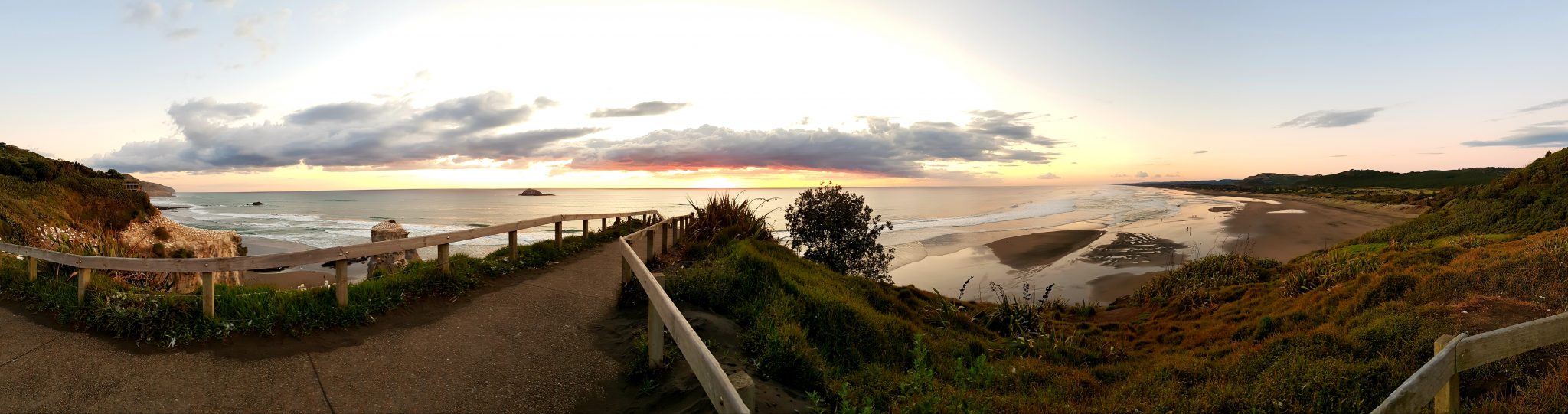 Muriwai Beach Panorama