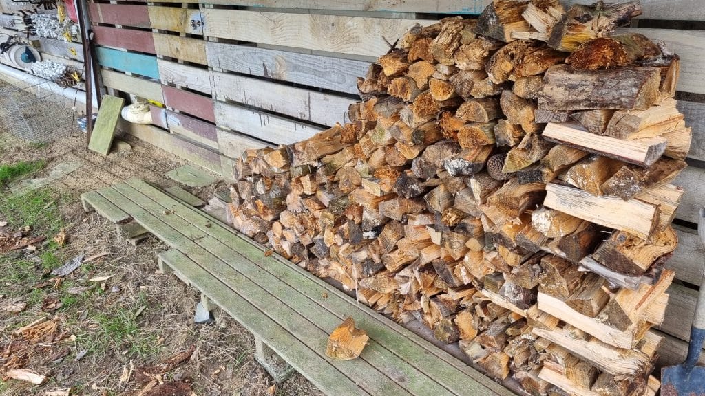 Stack of firewood