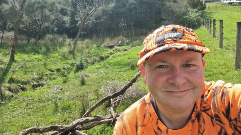 Collecting driftwood and dead trees from the paddock